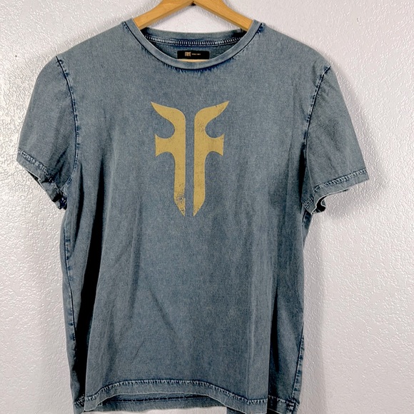Frye Other - Frye logo faded, blue T-shirt, size extra large